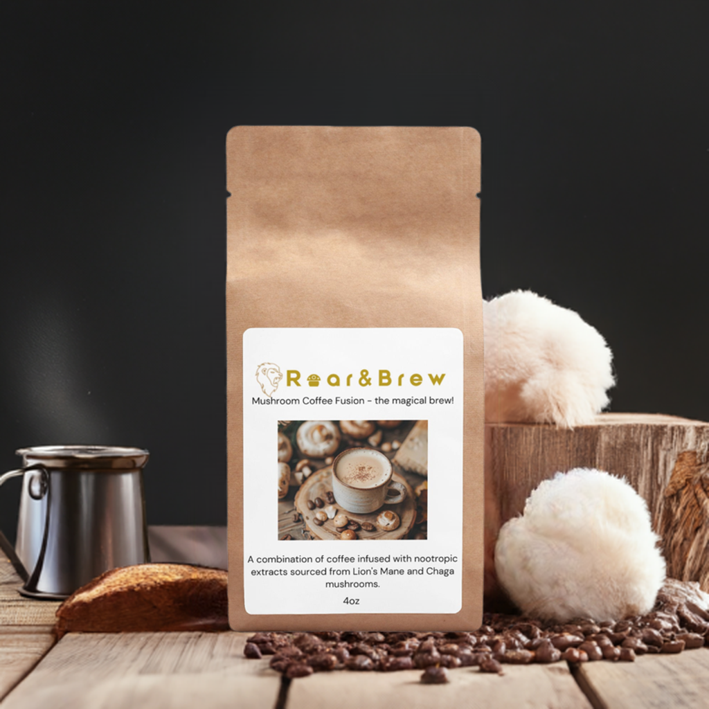 Roar & Brew Mushroom Coffee Fusion 4oz