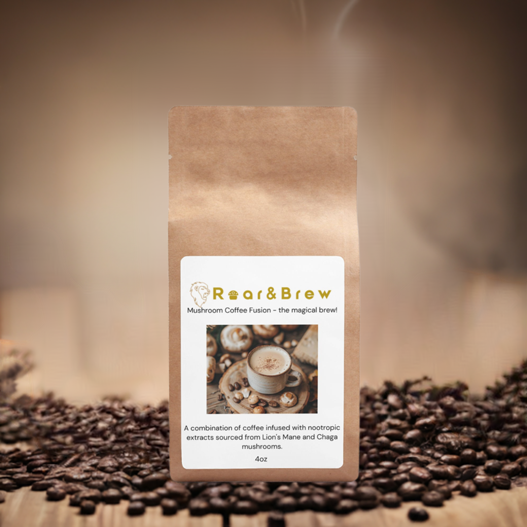 Roar & Brew Mushroom Coffee Fusion 4oz